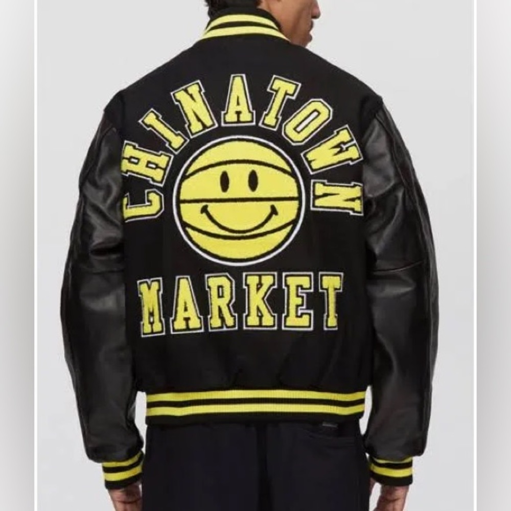 Market Studios Smile Varsity Jacket